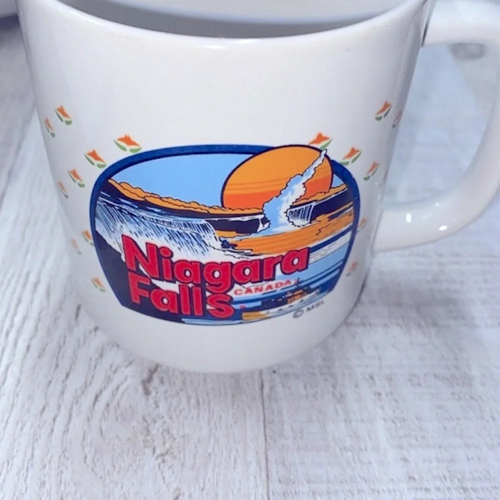 Niagara Falls Canada vintage coffee mug